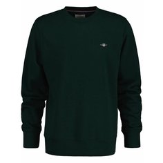Толстовка GANT Shield, размер L, , зелёный