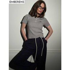Джемпер EMBERENS, размер 40-46, , светло-серый, светло-серый