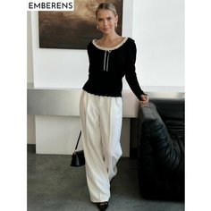 Джемпер EMBERENS, размер 40-44, , черный, Черный