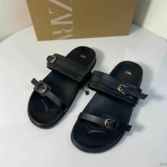 Босоножки сандалии zara, размер 255mm Нет бренда