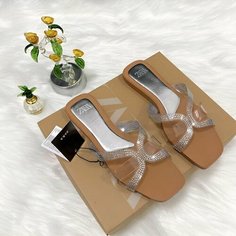 Босоножки сандалии zara, размер 241MM Нет бренда