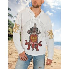 Рубашка GAL and YOU, размер 4XL, белый песок
