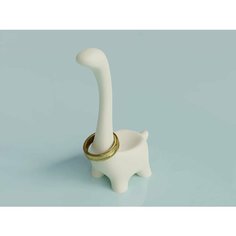 Подставка для колец ИКЕА, 10х15х10 см, белый Ikea