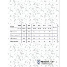 Футболка Компания БВР МЧС России, размер 44/170-176, васильковый