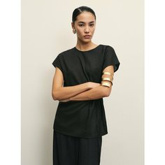 Блуза Zarina, размер M (RU 46), антрацитовый