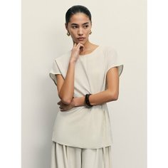Блуза Zarina, размер XS (RU 42), молочный