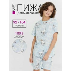 Комплект одежды MARK FORMELLE Одежда для сна и отдыха, размер 158/164, голубой