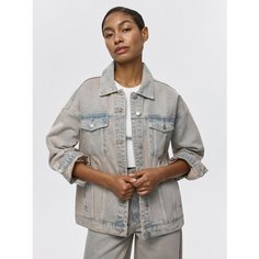 Куртка джинсовая Sela, размер M/L INT, светлый индиго
