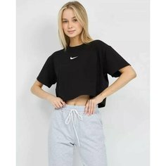 Кроп-топ H&T Collection, размер XL, черный