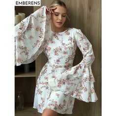 Платье EMBERENS Весна-лето 2025, размер 42, белый