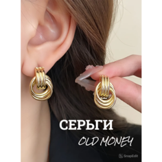 Серьги с подвесками, золотой Нет бренда
