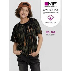 Футболка MARK FORMELLE для мальчиков, размер 122/128, черный