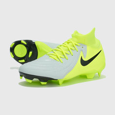 Бутсы NIKE, размер 10.5 US, желтый/серый