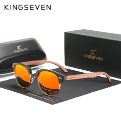 Солнцезащитные очки KINGSEVEN, оранжевый