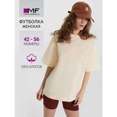 Футболка MARK FORMELLE Для женщин, размер 46, бежевый