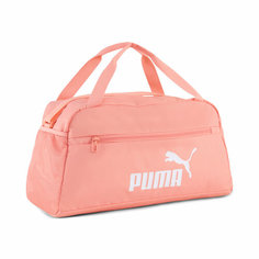 Сумка PUMA, фактура гладкая, коралловый