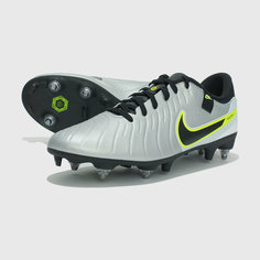 Бутсы NIKE, размер 10 US, серебро
