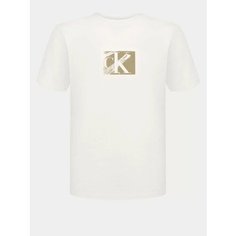 Футболка Calvin Klein Jeans, размер XXL, бежевый