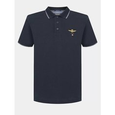 Поло Aeronautica Militare, размер M, темно-синий