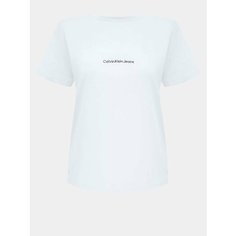 Футболка Calvin Klein Jeans, размер XS, белый