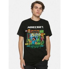 Футболка Dream Shirts Майнкрафт / Minecraft / Мужская, размер 3XL, черный