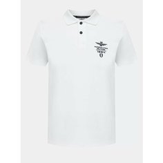 Поло Aeronautica Militare, размер XL, белый