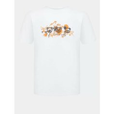 Футболка Lucky Bear, размер XL, белый