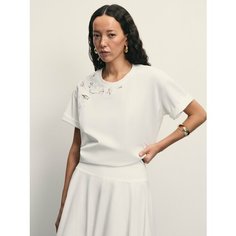 Футболка Zarina, размер XL (RU 50), белый