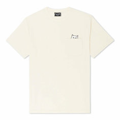 Футболка RIPNDIP, размер TS, молочный, молочный