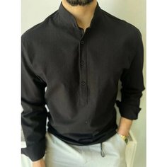 Рубашка SKOS Fashion, размер 3XL, черный