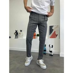 Брюки SKOS Fashion, размер 38, светло-серый
