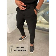 Брюки SKOS Fashion, размер 28, черный