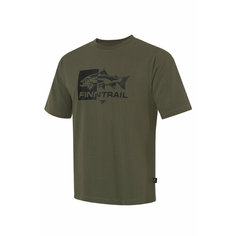 Футболка Finntrail Fish, 1 шт., размер XL, Khaki