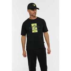 Футболка Finntrail Fish, 1 шт., размер XL, черный, желтый