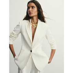 Пиджак Zarina, размер S (RU 44), ванильный