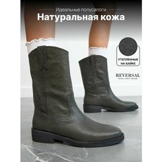 Ботинки Reversal, размер 40, зеленый