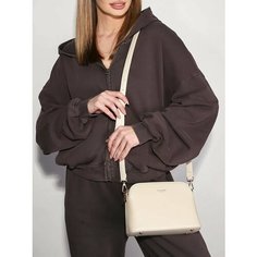 Сумка кросс-боди DAVID JONES, светло-бежевый