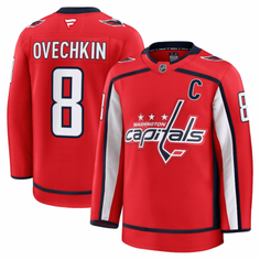 Форма спортивная Хоккейный костюм Washington Capitals 8# Alexander Ovechkin, размер 46, темно-синий/белый/розовый Нет бренда
