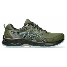 Кроссовки ASICS GEL-VENTURE 9, размер 9, зеленый, голубой