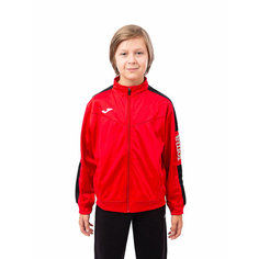 Олимпийка JOMA, размер 4XS, красный/черный