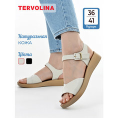 Босоножки TERVOLINA, размер 40, бежевый