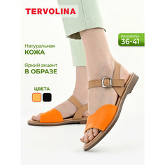 Сандалии TERVOLINA, размер 41, оранжевый