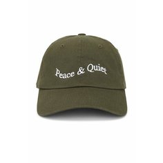 Кепка Museum of Peace & Quiet для мужчин и женщин, размер One Size, зеленая