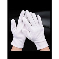 Перчатки Вест для женщин, размер M, белоснежный Волшебный сундучОК