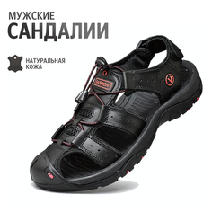 Сандалии, размер 44, черный Нет бренда