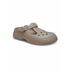 Сабо Crocs Mary Jane, размер M8/W10 US, темно-бежевый