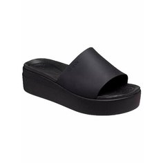 Шлёпанцы Crocs Getaway Platform, размер W11 US, черный