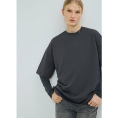 Футболка OSTIN LT686BO02-97, размер XS, темно-серый