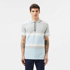 Поло LACOSTE, размер T4, голубой