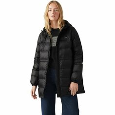 Куртка Levis Polly Midi Puffer, размер M, черный Levis®